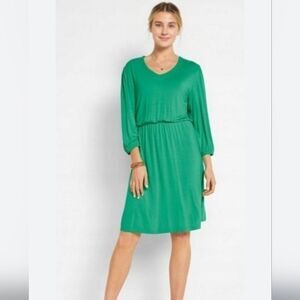 Merona From Target Dress Cinched Waist
